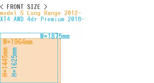 #model S Long Range 2012- + XT4 AWD 4dr Premium 2018-